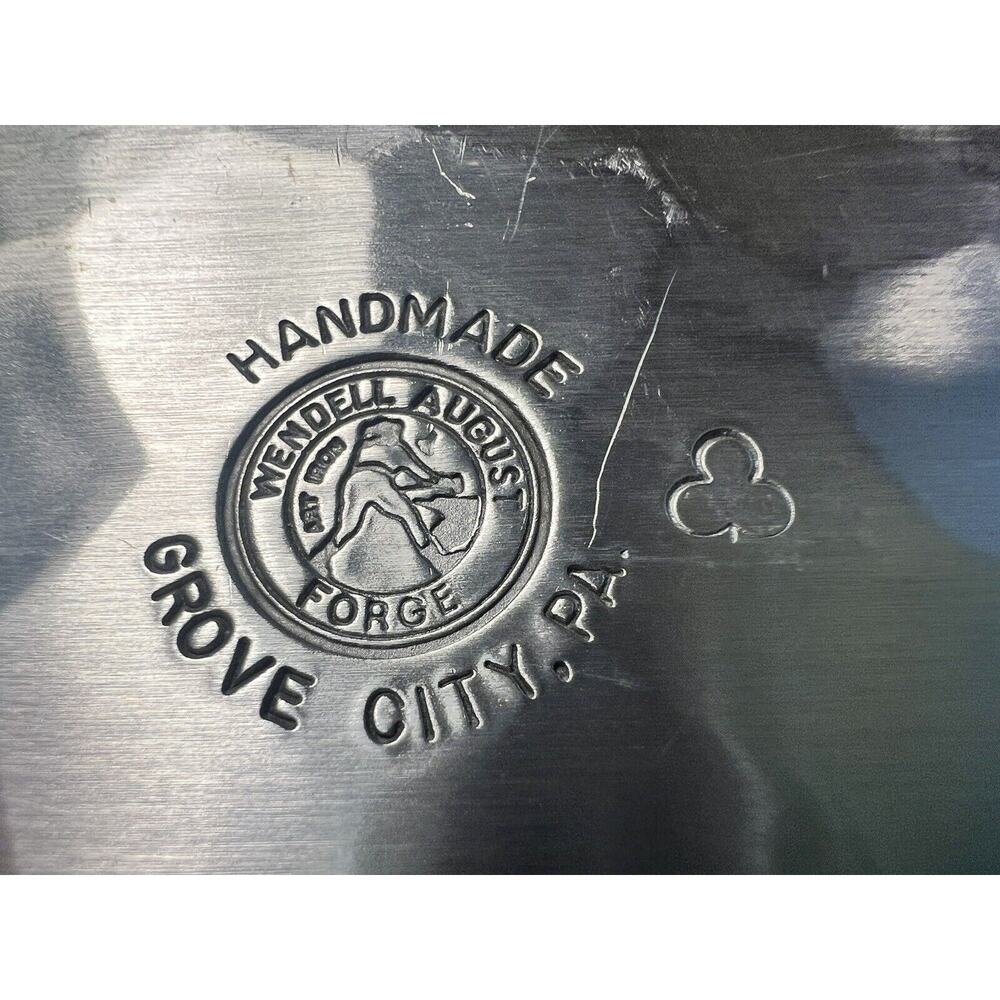 Wendell August Forge Hand Forged Metal Pittsburgh PA Plate - Picture 7 of 11